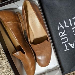 Brown Leather Loafers